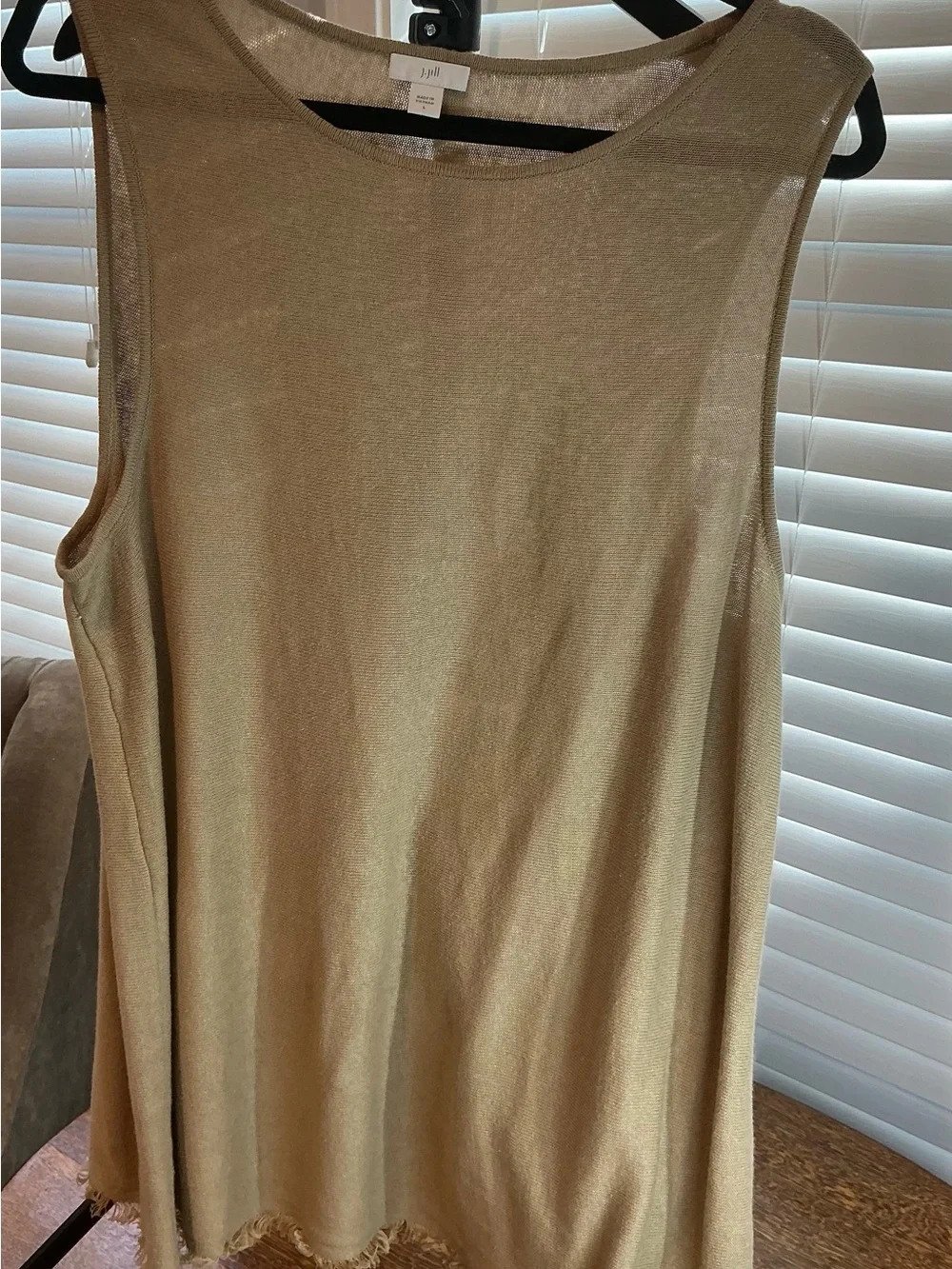 J. Jill Light Tan Open-Front Women's Cardigan Set